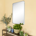 Javeion Stainless Steel Rectangle Mirror